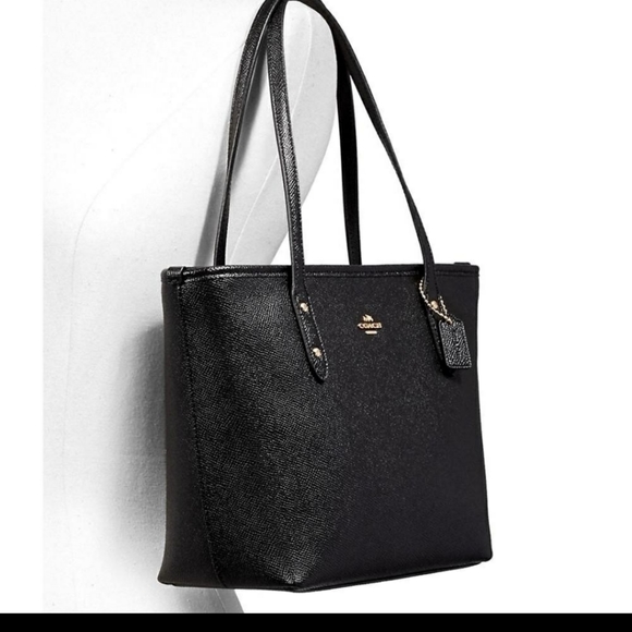 NWT COACH MINI CITY ZIP TOTE HANDBAG PURSE - Picture 7 of 14